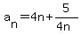 a%5Bn%5D=4n%2B5%2F%284n%29