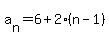a%5Bn%5D=6%2B2%28n-1%29