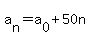 a%5Bn%5D=a%5B0%5D%2B50n