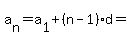 a%5Bn%5D=a%5B1%5D%2B%28n-1%29d=%22%22