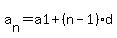 a%5Bn%5D=a1%2B%28n-1%29%2Ad