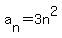 a%5Bn%5D+=+3n%5E2