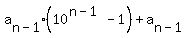 a%5Bn-1%5D%2A%2810%5E%28n-1%29+-1%29%2Ba%5Bn-1%5D