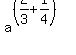 a%5E%28%282%2F3%2B1%2F4%29%29+
