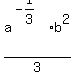 a%5E%28-1%2F3%29b%5E2%2F3%29