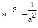 a%5E%28-2%29=1%2Fa%5E2