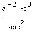 a%5E%28-2%29c%5E3%2Fabc%5E2