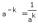 a%5E%28-k%29=1%2Fa%5Ek