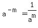 a%5E%28-m%29=1%2Fa%5Em