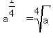 a%5E%281%2F4%29+=+root%284%2C+a%29