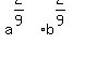 a%5E%282%2F9%29%2Ab%5E%282%2F9%29