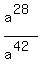 a%5E%2828%29%2Fa%5E%2842%29