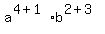 a%5E%284%2B1%29%2Ab%5E%282%2B3%29