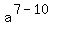 a%5E%287-10%29
