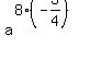 a%5E%288%2A%28-3%2F4%29%29