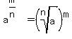 a%5E%28m%2Fn%29+=+%28root%28n%2C+a%29%29%5Em