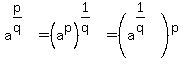 a%5E%28p%2Fq%29+=+%28a%5Ep%29%5E%281%2Fq%29+=+%28a%5E%281%2Fq%29%29%5Ep