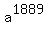 a%5E1889