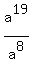 a%5E19%2Fa%5E8