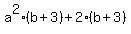 a%5E2%28b+%2B+3%29+%2B+2%28b+%2B+3%29