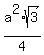 a%5E2%2Asqrt%283%29%2F4
