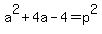 a%5E2%2B4a-4=p%5E2