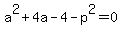 a%5E2%2B4a-4-p%5E2=0