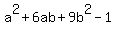 a%5E2%2B6ab%2B9b%5E2-1