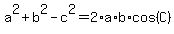 a%5E2%2Bb%5E2-c%5E2=2%2Aa%2Ab%2Acos%28C%29