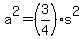 a%5E2=%283%2F4%29s%5E2