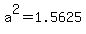 a%5E2=1.5625