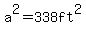 a%5E2=338ft%5E2