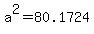 a%5E2=80.1724