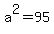 a%5E2=95%29