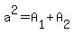 a%5E2=A%5B1%5D%2BA%5B2%5D