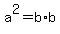 a%5E2=b%2Ab