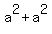 a%5E2+%2B+a%5E2