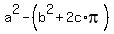 a%5E2-%28b%5E2%2B2c%2Api%29