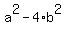 a%5E2-4%2Ab%5E2