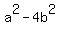 a%5E2-4b%5E2