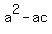a%5E2-ac