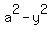 a%5E2-y%5E2