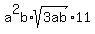 a%5E2b%2Asqrt%283ab%2911
