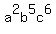 a%5E2b%5E5c%5E6