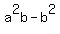 a%5E2b+-+b%5E2