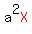 a%5E2red%28X%29