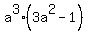a%5E3%283a%5E2-1%29