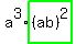 a%5E3%2Ahighlight_green%28+%28ab%29%5E2+%29