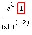 a%5E3%2Ahighlight_red%28+1+%29%2F%28ab%29%5E-2