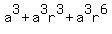 a%5E3%2Ba%5E3r%5E3%2Ba%5E3r%5E6
